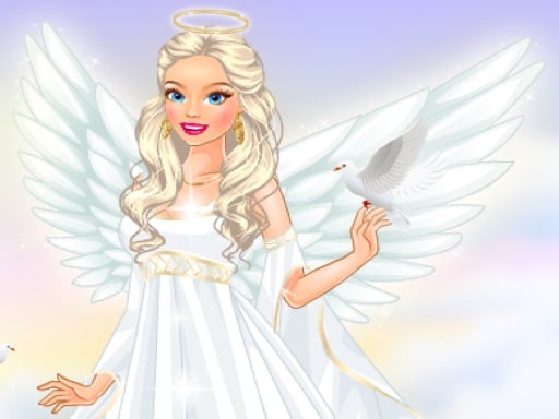 Sweet angel dress-up