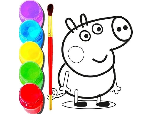 BTS Peppa Pig Coloring