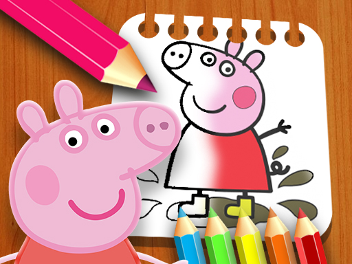 PeppaPig Coloring Book