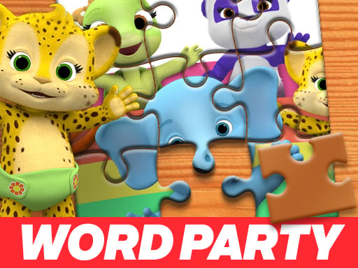 Word Party Jigsaw Puzzle