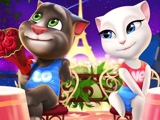 Talking Tom and Angela Coloring