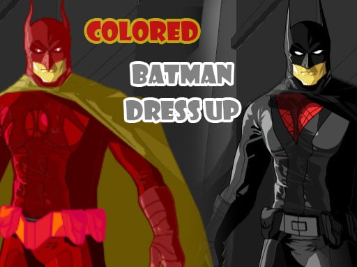 Colored Batman Dress Up