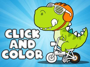 Click And Color Dinosaurs