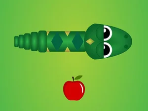 Snake Eats Apple