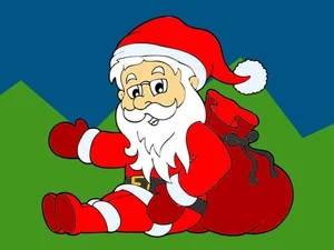 Santa Claus Coloring Book