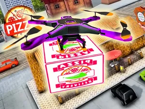 Drone Pizza Delivery Simulator 