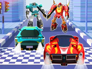 Car Robot Transform Fight