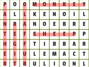 Animals Word Search