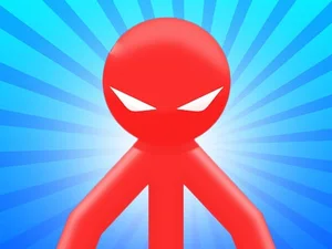 Red Stickman vs Monster School