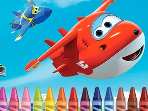 Superwings Coloring