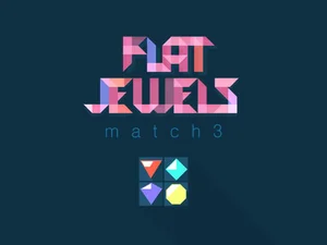 Flat Jewels Match 3