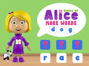 World of Alice   Make Words 