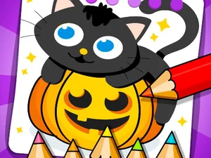 Halloween Coloring Games