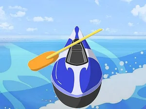 Rowing boat 3d